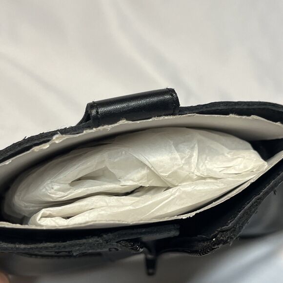 Seychelles Black Leather Booties Size 8 Heel Zippered Los Angeles - Picture 9 of 11